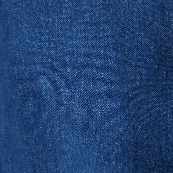 Wrangler Premium Quality Blue Denim Button Shirt Mens XL Pockets Western America - Picture 13 of 15